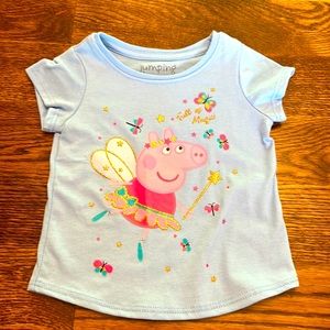 Baby peppa pig short sleeve t shirt